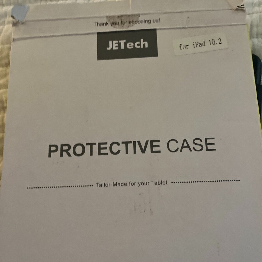 JETech Protective Case for iPad 10.2 inch (Black) New in Box